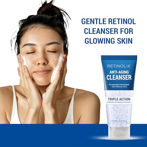 Retinol-X Anti-Aging Facial Cleanser 4 oz Tube - 2 Pack