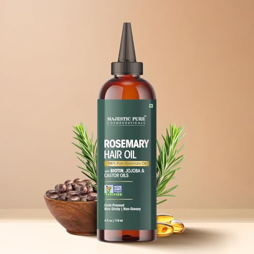 Rosemary Hair Oil with Biotin - Nourishing Hair Treatment 4 Fl Oz