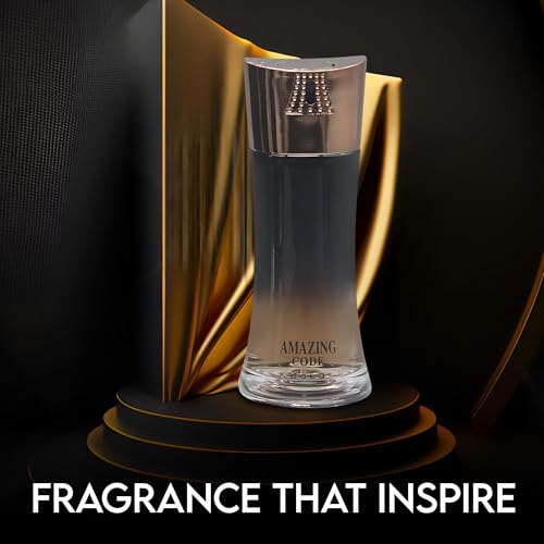 Men's Cologne Set - Amazing Code & Gold Eau De Toilette for Men