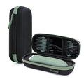 Case for Meridian Trimmer, Hard Carrying Case for MANSPOT Groin Hair Trimmer Without Recharge Dock, Meridian Shaver Storage Travel Bag MANSPOT Trimmer Holder with Shockproof Detachable Insert Foam