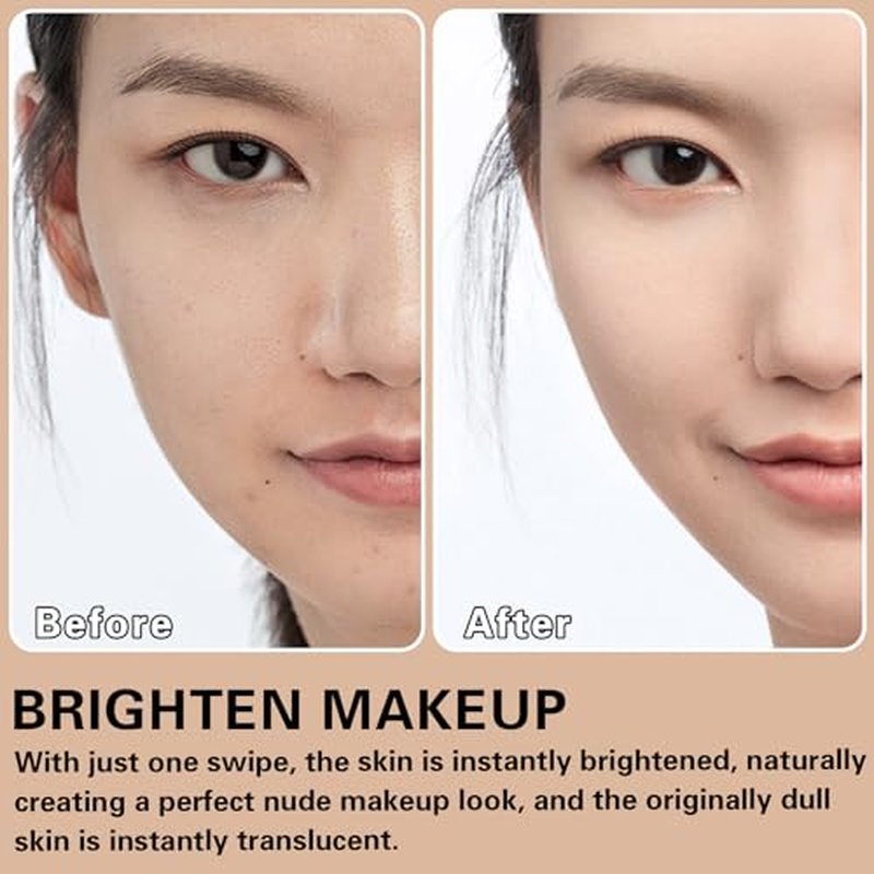 Magic Minerals Airbrush Foundation Makeup Spray Silky Lightweight Foundation Makeup Air Brush Flawless Setting Spray Makeup for Mature Skin (Natural/Warm Porcelain)