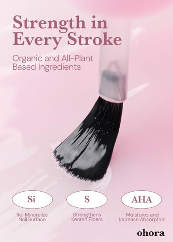 ohora Pro Nail Strengthener - Gel Nail Care for Healthy, Strong Nails