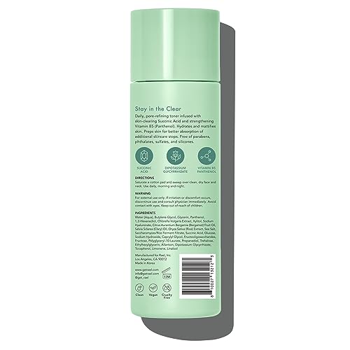Rael Miracle Bundle - Miracle Clear Exfoliating Cleanser (5.1 fl. oz), Miracle Clear Clarifying Toner (5.1 fl. oz)