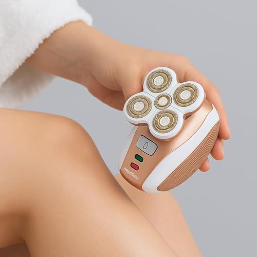 Electric Leg Shaver for Women - Painless Rechargeable Lady Razor