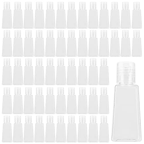 120 Pack 1oz Travel Plastic Empty Bottles with Flip Cap for Liquids