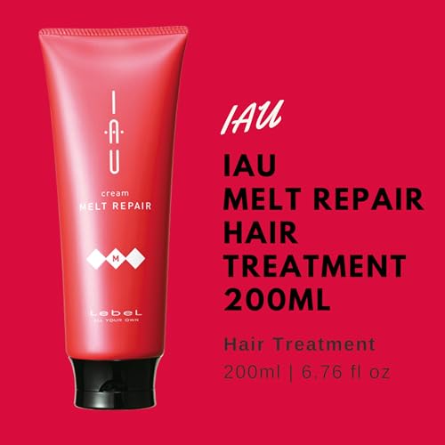 Lebel IAU Hair Care Set - Cleansing Shampoo & Melt Repair Treatment