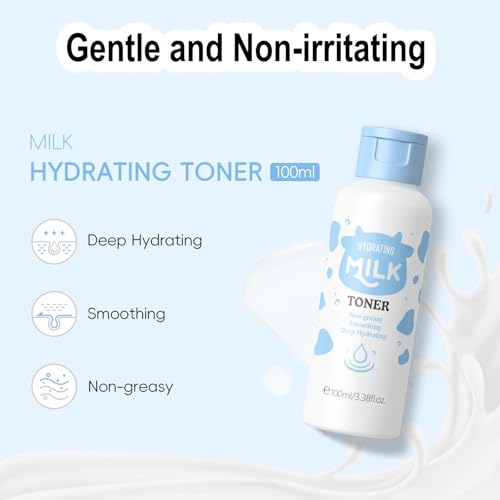 Kids & Teens Milk Skin Care Set - Gentle 12-Piece Face & Body Kit