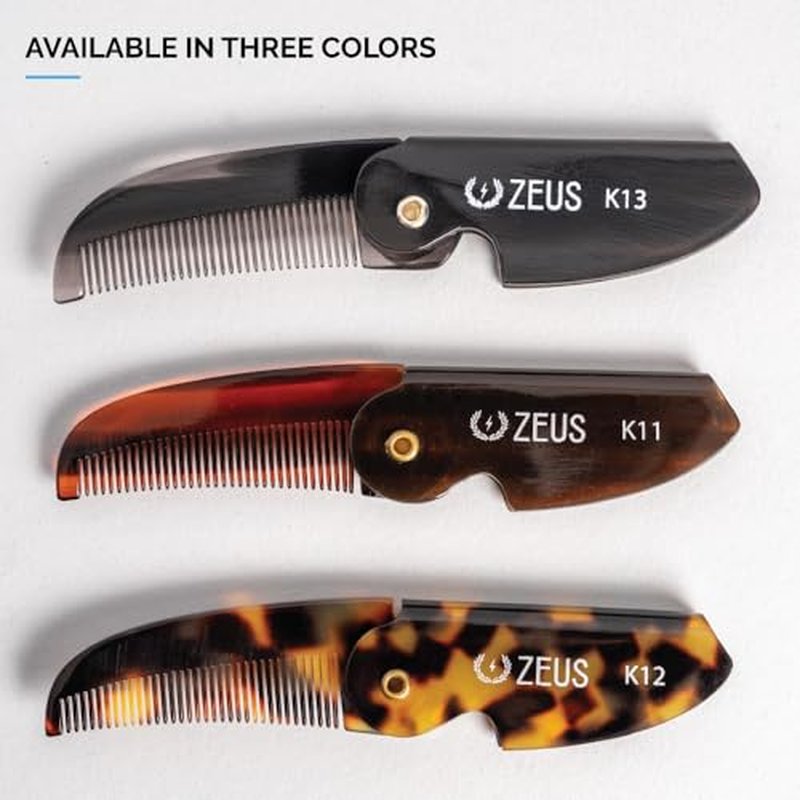 2 Straight Razor For Men (Red Black), 100 GTEX Premium Blades (Japanese Steel) - 2Pack Straight Edge Razor 100 Platinum Razor Blade - Navajas Para Barbero - Barber Razor For Men, Beard Razors