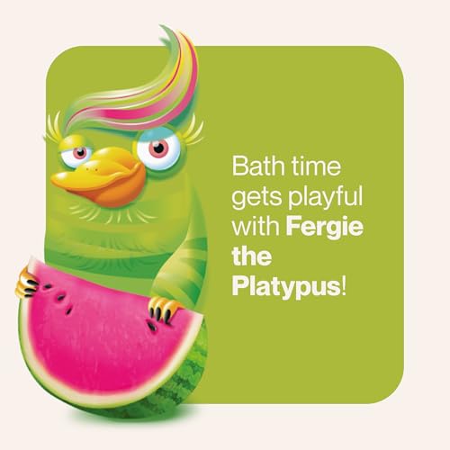 Suave Kids 3-in-1 Tear Free, Body Wash, Shampoo and Conditioners, Dermartologist Tested, Watermelon Wonder, 18 Oz Pack of 6