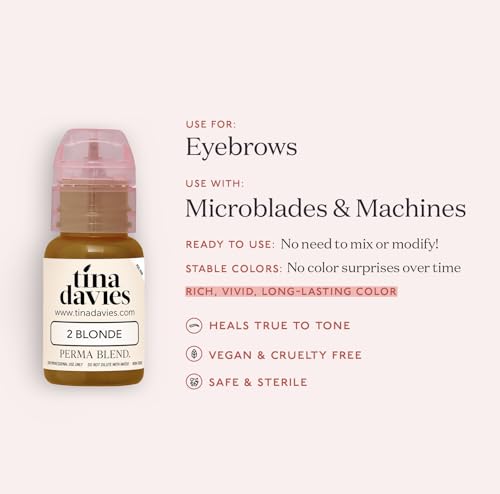 Permanent Brow Pigment Blonde 1/2oz - Microblading & Makeup