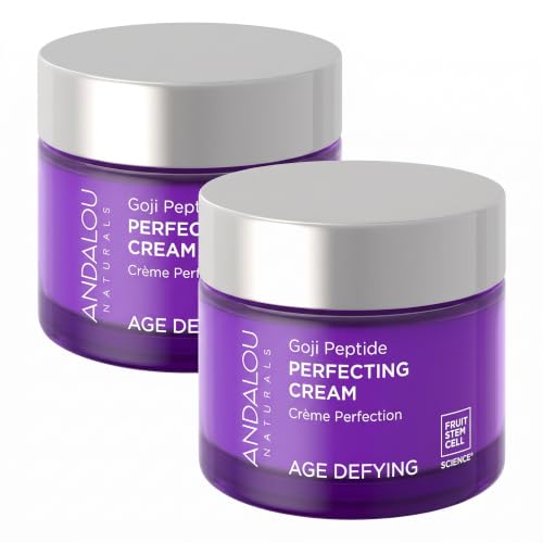 Age Defying Face Moisturizer with Goji Peptides & Antioxidants - 1.7 Ounce Pack of 2