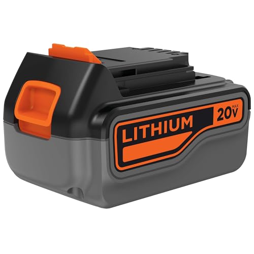 20V MAX 4Ah Lithium-Ion Battery for Cordless Power Tools - Black+Decker