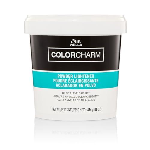 COLORCHARM Powder Hair Lightener 16oz - Up to 7 Levels of Lift, Dust-Free