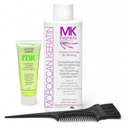 Moroccan Keratin Hair Treatment 120ml - Formaldehyde-Free Smoothing & Straightening