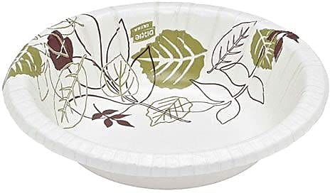 Heavy-Duty 20 oz Paper Bowls Bulk Pack - Compostable, Microwave Safe, for Foodservice