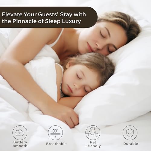 Queen Sheet Set Bulk Pack of 6 - White Hotel-Quality Microfiber Bedding