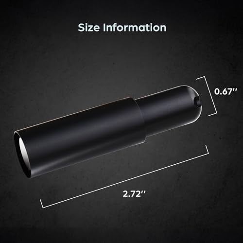 mordeco nanoSprayer Mini Perfume Refillable Bottle, Perfume Atomizer, Essential Oil Bottles, Small Spray Bottle for Travel, Everyday Carry (5ml, Matte Black)