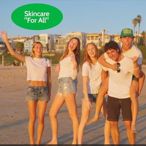 Base Facial Serum (1 floz) | Lightweight Face Skin Treatment w/Niacinamide & Cucumber | Safe Plant-Based Skincare For Tweens Teen & Young Adult Skin