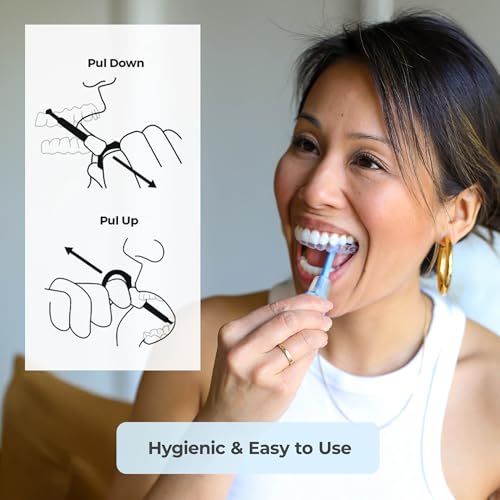 Reusable 2-in-1 Aligner Seating & Removal Tool Set - Pink, Orange, Blue - Dental Orthodontic Aid - Variation of Removal + Seating Tool