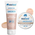 Waxhead Tinted Sunscreen For Face Sunscreen, Organic Sunscreen, Zinc Oxide Sunscreen, Sunblock, Zinc Sunscreen, Sun Block