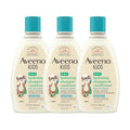 Aveeno Kids 2-in-1 Shampoo and Conditioner, Hydrating Shampoo and Conditioner for Soft, Smooth and Easily Manageable Hair, Oat Extract Formula, Gentle Scent, Hypoallergenic, 12 fl. oz, 3 Pack