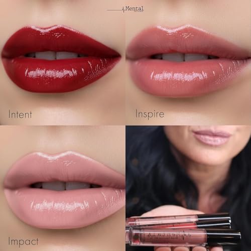 Nude Pink Tinted Lip Gloss - Beach & Summer, Long-Lasting & Hydrating, Variation: Nude Pink