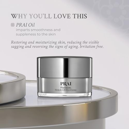 Platinum Firming Eye Cream for Anti-Aging & Dark Circles - 0.5 Oz