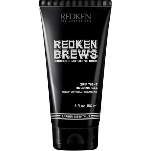 Men's Hair Styling Gel Medium Hold 5 fl oz - Natural Finish, Lock & Control