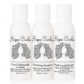 Travel Curl Kit - Hydrating Shampoo, Deep Conditioner & Curl Cream - 3 Pack 2oz - All Curl Patterns