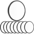 Black 8-Pack 12 Inch 3200LM Slim Flush Mount LED Ceiling Lights 6000K