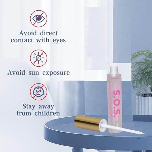 S.O.S. Adhesive Aid by SoCal Beauty ? Professional Lash Bonder for Eyelash Extensions, Lash Adhesive Accelerator That Speeds Drying Time & Improves Fanning for Volume Lashes