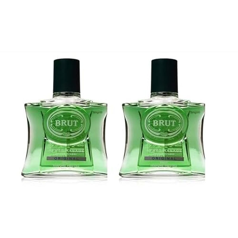2 X Brut Aftershave Original 100ml Boxed