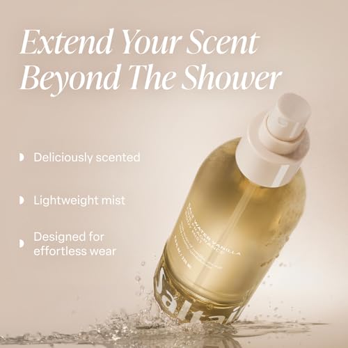 Saltair Body Care Bundle with Body Wash & Mist - Salt Water Vanilla Scent