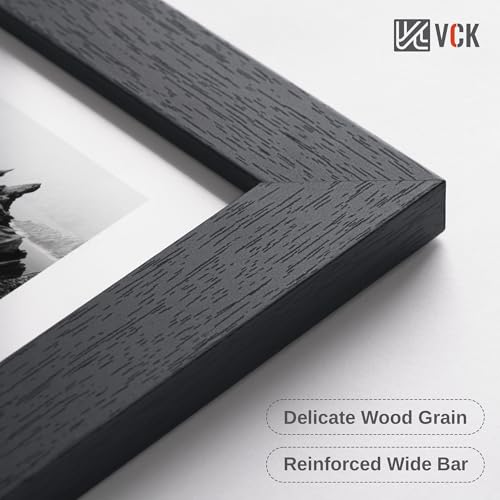 Black 18x24 Wall Poster Frames Set of 3 - Solid Wood Picture Frames