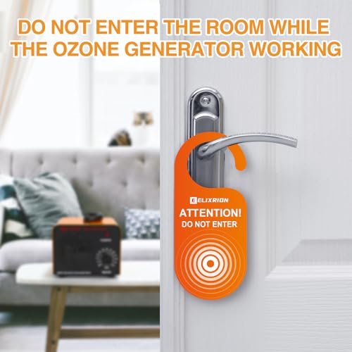 High-Capacity 80,000mg/h Ozone Air Purifier for Odor Removal - Home, Kitchen, Car & Office