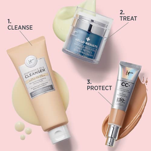 Retinol Serum Moisturizer 1.7oz - Wrinkle-Reducing Daily Face Cream