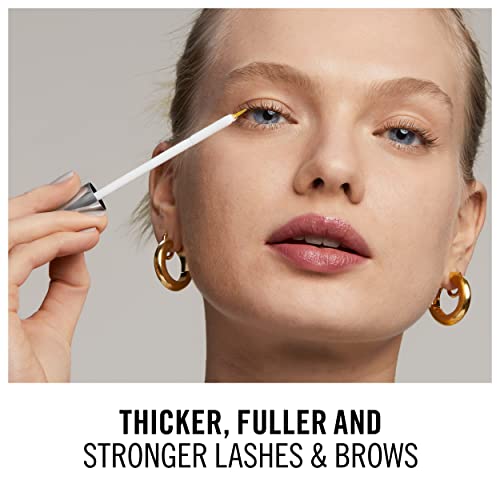 Rimmel Wonder¡¯Serum Lash and Brow Serum, Stimulates Lash Growth, Strengthens Lashes, Mess-Free Application, 100, Clear, 0.37oz