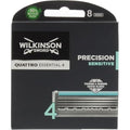 Wilkinson Sword Quattro Titanium Sensitive Refill Razor Blade Cartridges - Cartridges - 8 Count