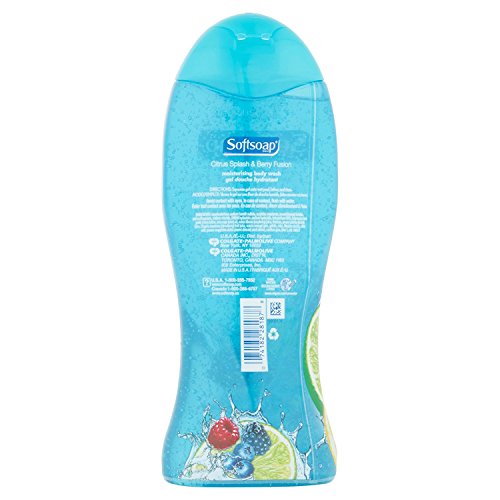 Softsoap Moisturizing Body Wash Citrus & Berry Fusion - Pack of 3, 54 FL OZ