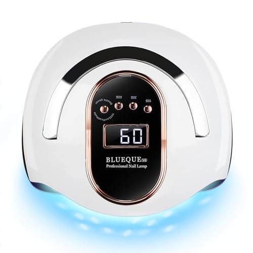 W&H 168W UV LED Nail Dryer for Gel & Regular Polish - Fast Curing Lamp