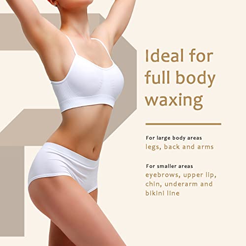 Non-woven Wax Strip Roll for Body and Facial Hair Removal, 2.75 Inches x 50 Yards Pack Salon Quality Epilating Roll