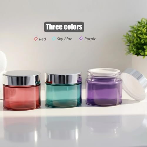 24Pack 2 oz Small Glass Jars with Lids, 2oz Travel Jars with Inner Liners,2 Ounce Travel Containers for Toiletries Cosmetics Containers,Cream Lotion,Body Scrub (24 Pack (2oz))