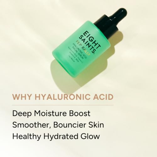 Hyaluronic Acid Face Serum with Vitamin C & E - 1 oz - Plumping & Anti-Aging