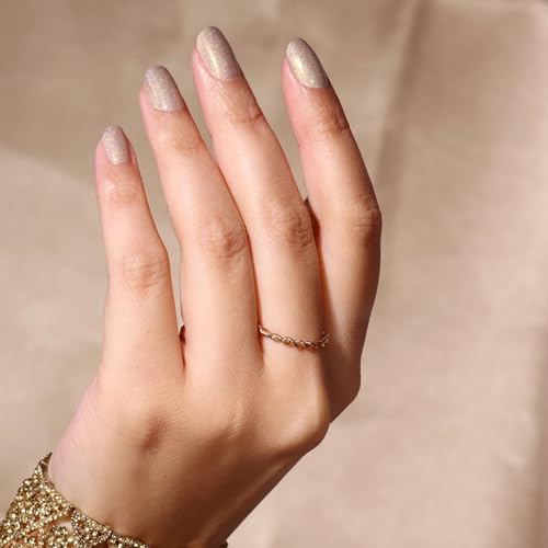 LONDONTOWN lakur Nail Polish ? Gel-Like Shine, Long-Lasting Color, Strengthens & Hydrates Nails with 21+ Free Clean Formula and Pro-Contour Brush, You're Golden, 0.4 Fl Oz