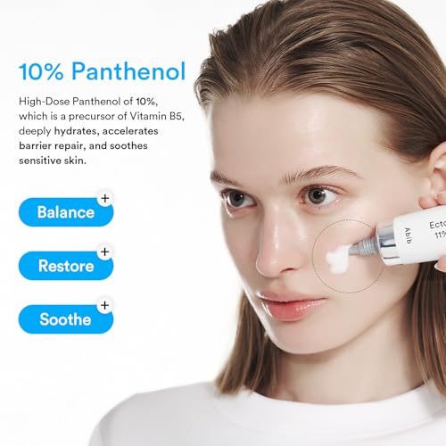 Abib Ectoin Panthenol 11% Moisturizer Face Cream - Hydrating Barrier Tube, 50mL