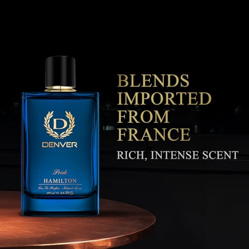 Denver Pride Eau de Parfum for Men - Long-Lasting Fresh Citrus & Woody Fragrance, 3.38 Fl Oz
