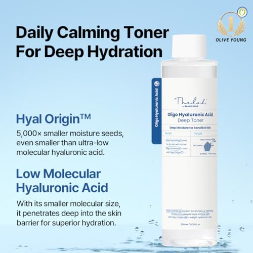 THE LAB by Blanc Doux Oligo Hyaluronic Acid Deep Toner 6.76 fl oz – Vegan