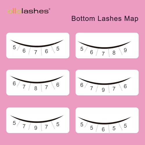 Bottom Lashes Bottom Lash Clusters | Lash Clusters With Bottom Lashes | DIY Bottom Lashes, Multiple Styles, Lightweight Natural Look, Easy Application & Long Wear (J-0.07, 5-7mm)
