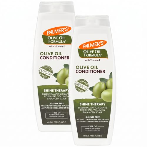 Palmer's Olive Oil Hair Conditioner Pack of 2 - Replenishing Frizz Control, 13.5 oz