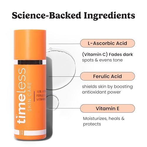 Vitamin C & E Ferulic Acid Serum - 4 fl oz - Brightening & Skin Support - Vegan